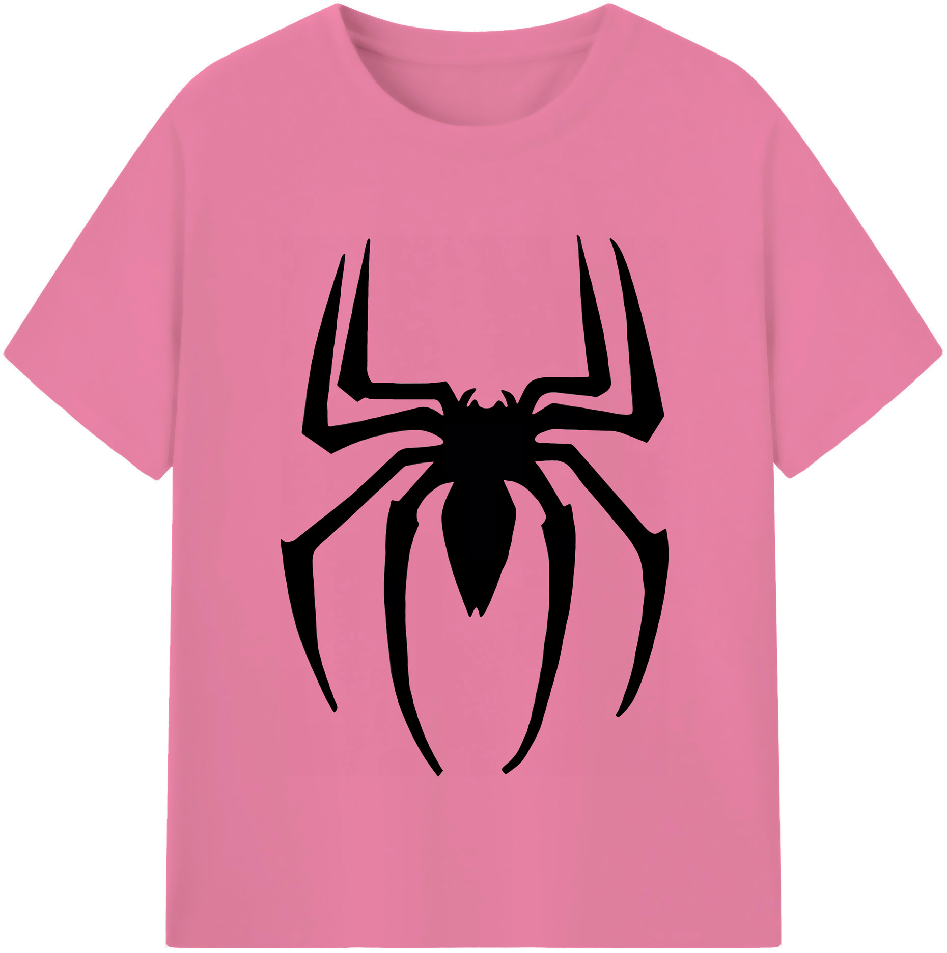 （画像用） Spider Man スパイダーマン 綿100％半袖Tシャツ（フロントプリント）